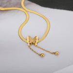 Charger l&#39;image dans la galerie, Collier papillon vintage pour femme
